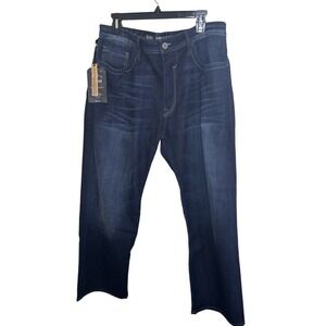 MAVI Denim Men jeans Sz 34X30 Nwt Mid-rise Wide‎ Leg High Quality Made In Turkey